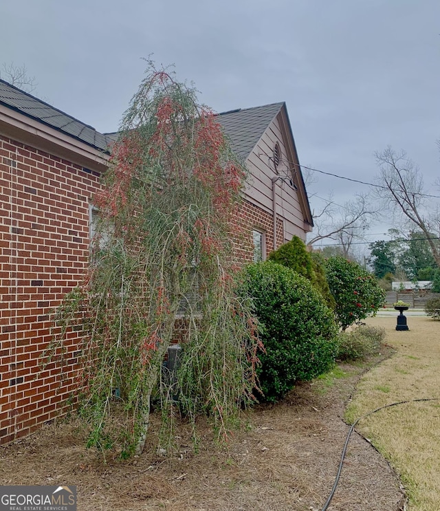 view of side of property