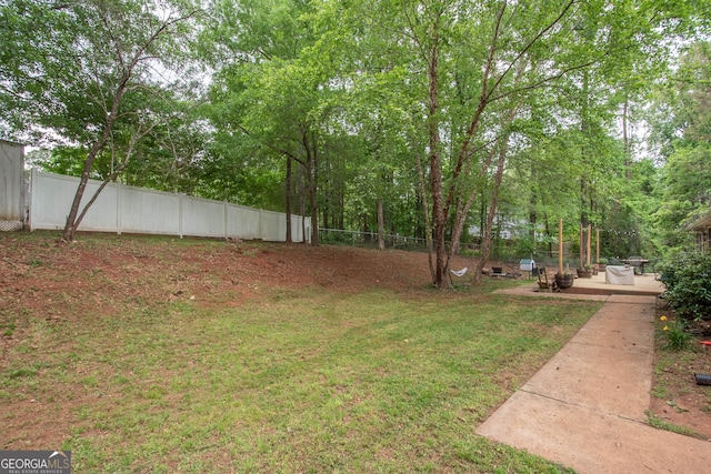 306 Washington Way, Lagrange, GA 30240 - view of yard with a patio area and fence