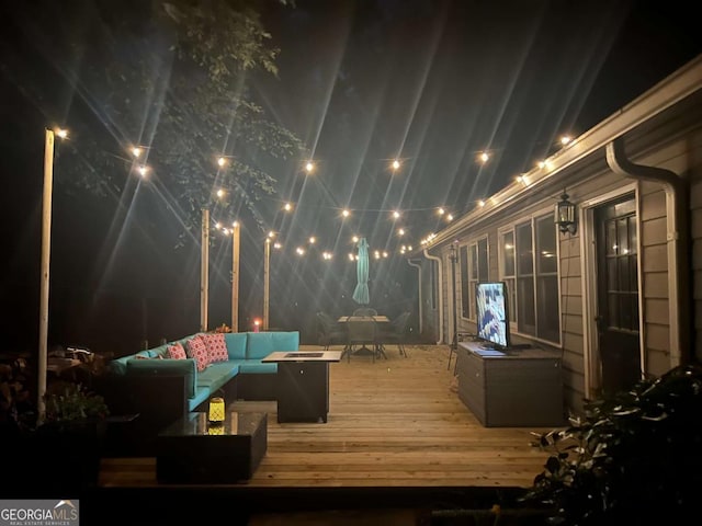 306 Washington Way, Lagrange, GA 30240 - wooden terrace with an outdoor living space