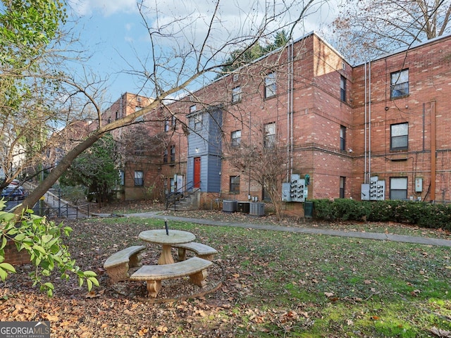 320 3rd St NE Unit 1, Atlanta, GA 30308 - view of building exterior featuring central AC
