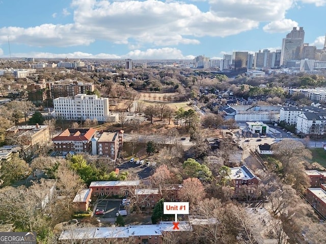 320 3rd St NE Unit 1, Atlanta, GA 30308 - bird's eye view featuring a view of city