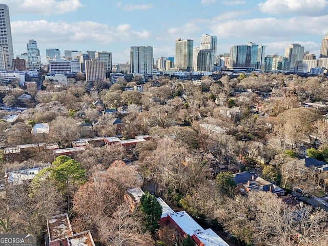 320 3rd St NE Unit 1, Atlanta, GA 30308 - bird's eye view featuring a city view