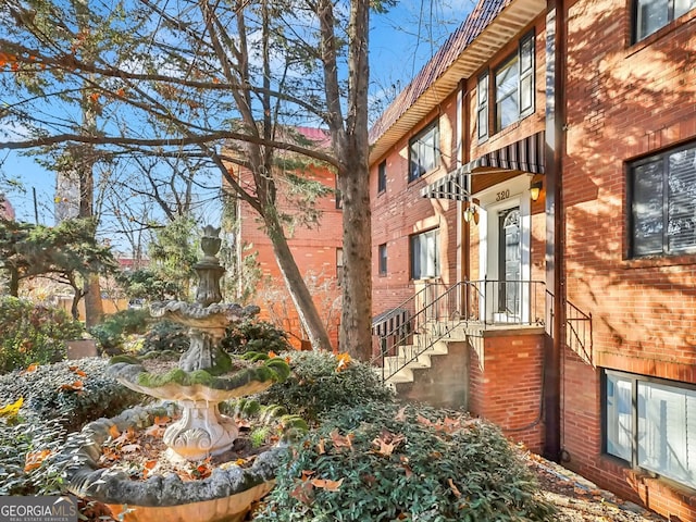 320 3rd St NE Unit 1, Atlanta, GA 30308 - view of home's exterior with brick siding