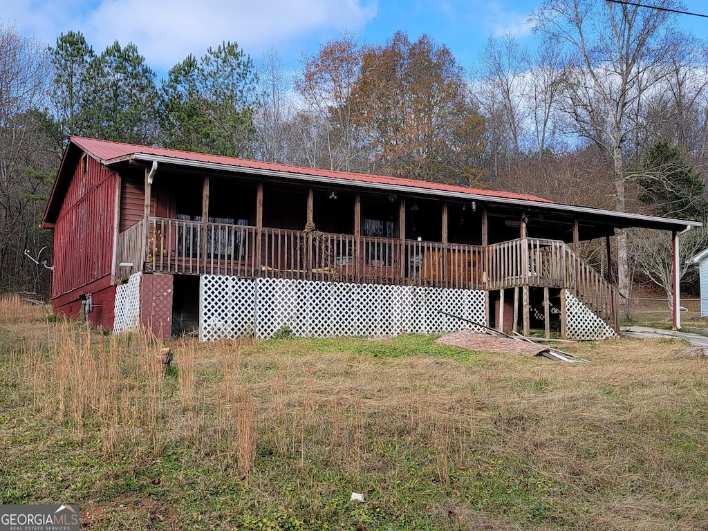 view of back of house