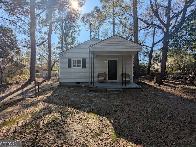 view of back of house