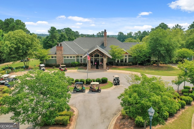 view of front of house