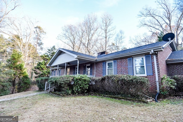 view of ranch-style house