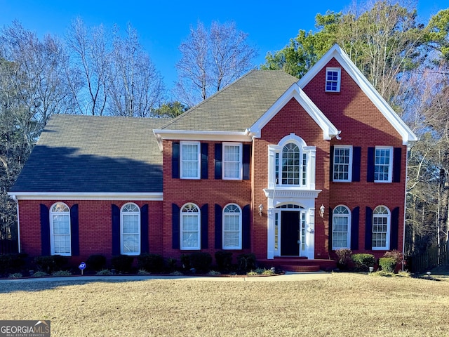 view of colonial inspired home