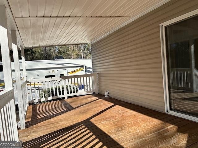 view of deck