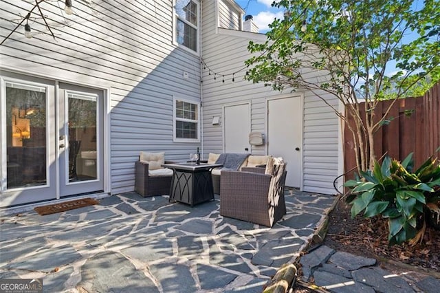 view of patio / terrace with outdoor lounge area