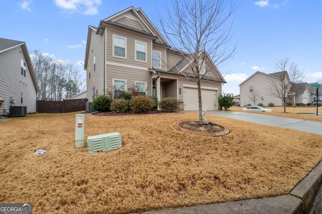 view of property featuring central AC