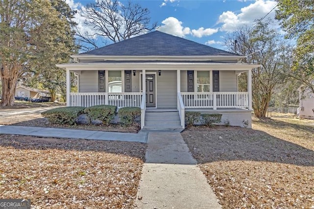 view of bungalow-style house