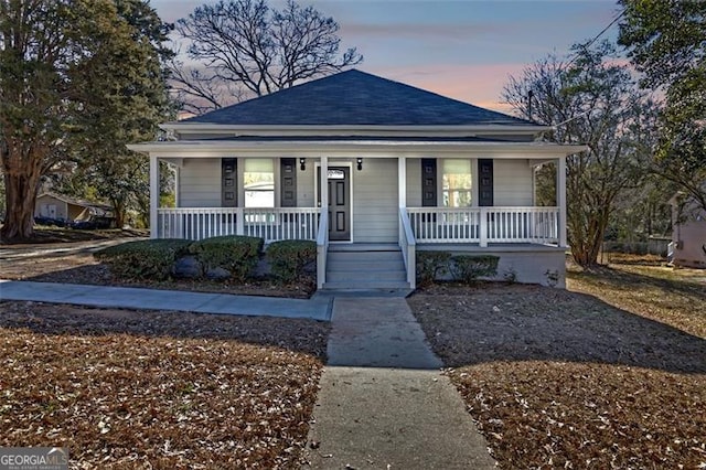 view of bungalow