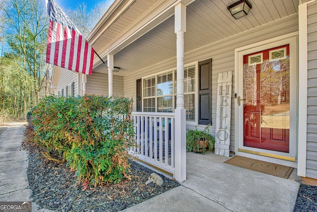 view of property entrance