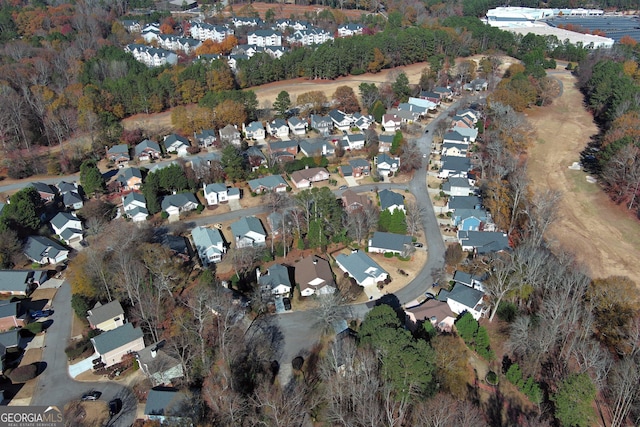 drone / aerial view