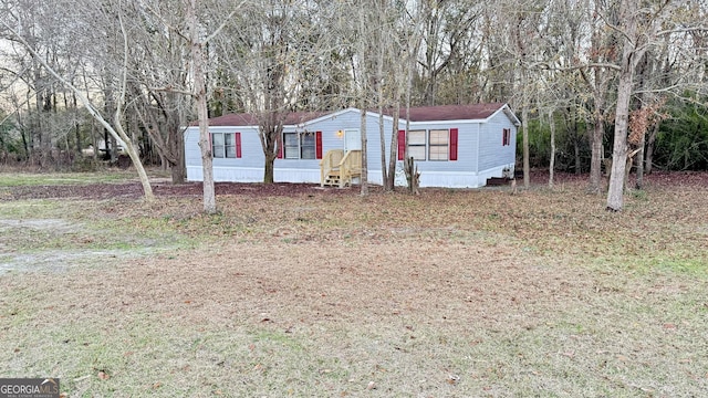 view of manufactured / mobile home