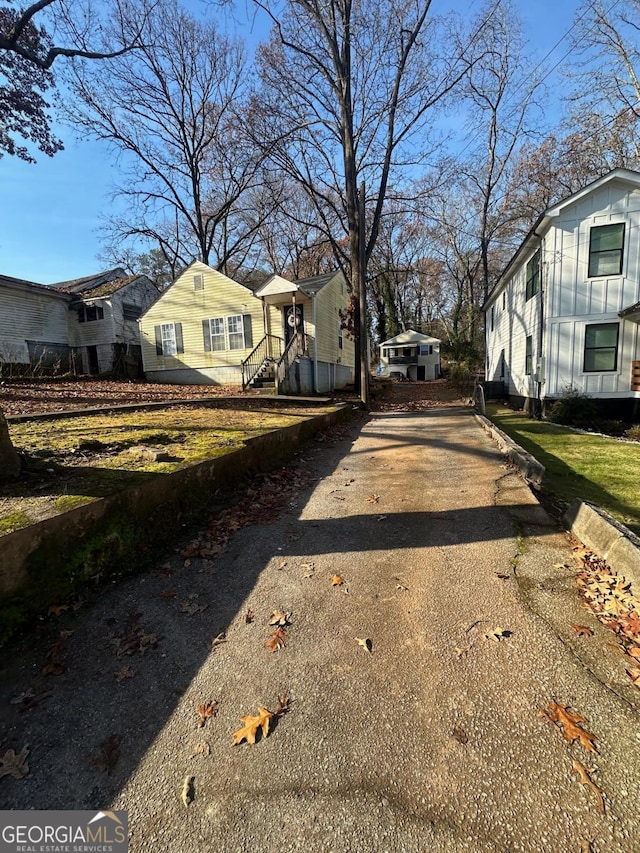 view of property exterior