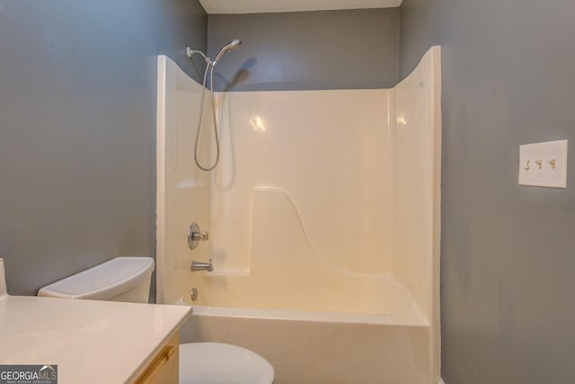 12178 Brown Bridge Rd, Covington, GA 30016 - bathroom with vanity and tub / shower combination