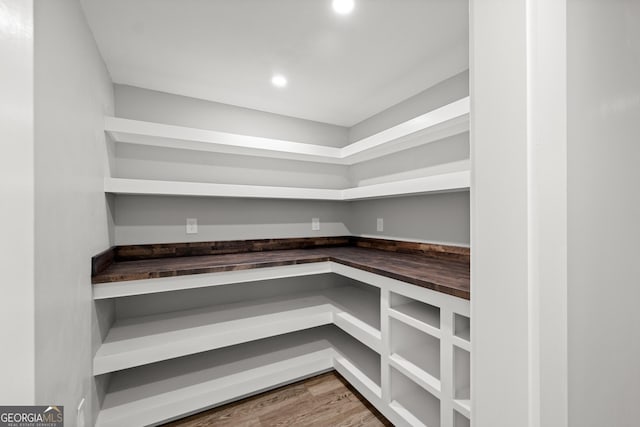 view of pantry