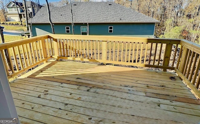 view of deck