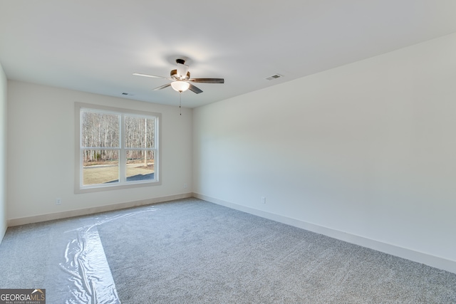 240 Good Hope Preserve, Good Hope, GA 30641 - spare room featuring light colored carpet and ceiling fan