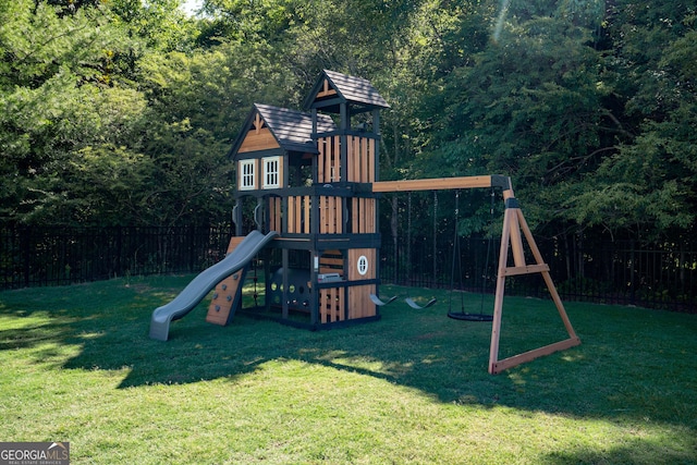 1757 Traditions Way, Jefferson, GA 30549 - view of play area with a lawn