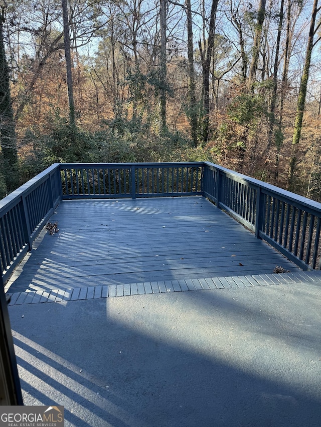 view of deck