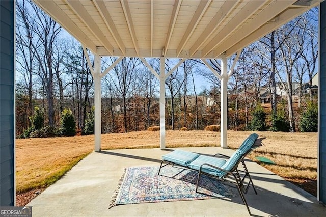 view of patio / terrace