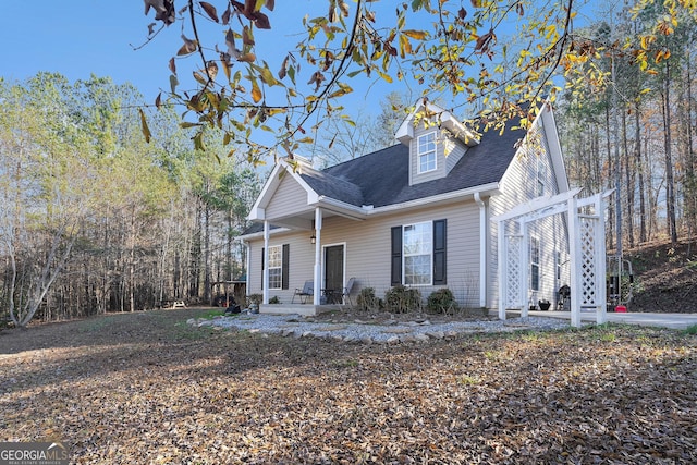 view of front of house