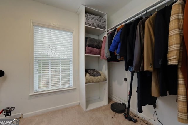 4492 Bryten Dr, Douglasville, GA 30135 - spacious closet with carpet flooring
