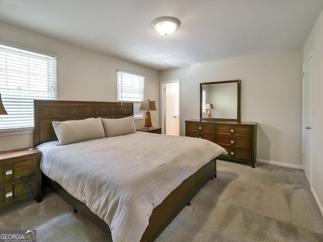 6520 Roswell Rd Unit 59, Sandy Springs, GA 30328 - bedroom with light carpet and baseboards