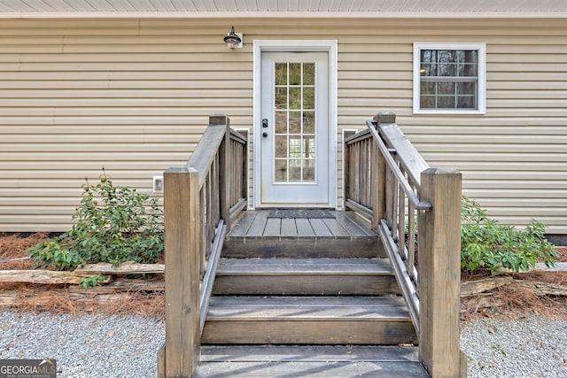 view of property entrance