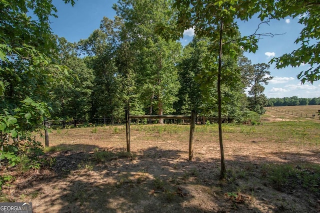 view of local wilderness with a rural view