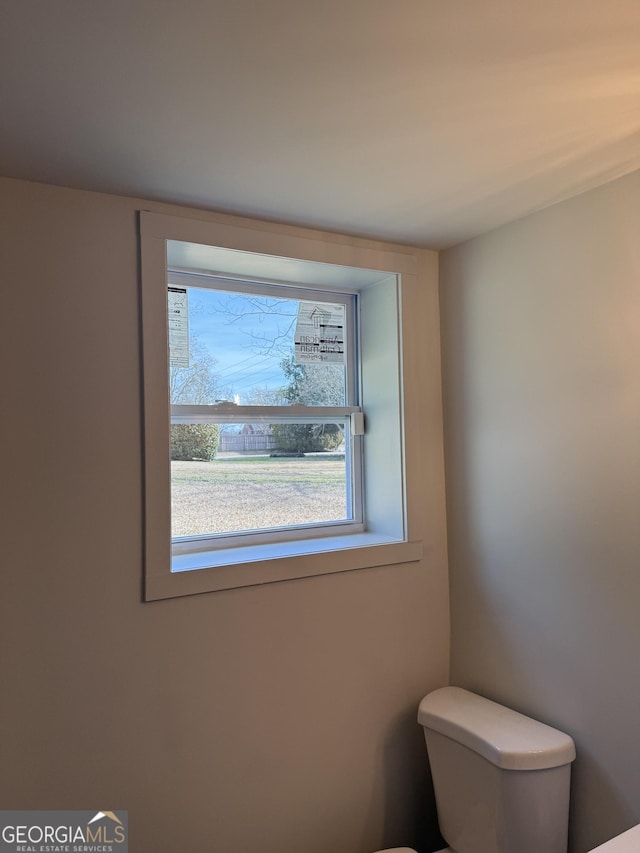 bathroom with toilet