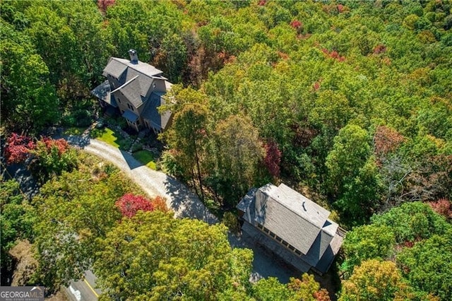 drone / aerial view