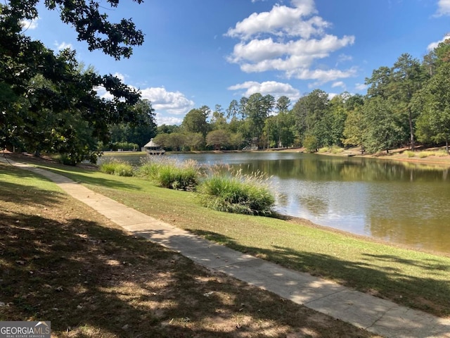 property view of water