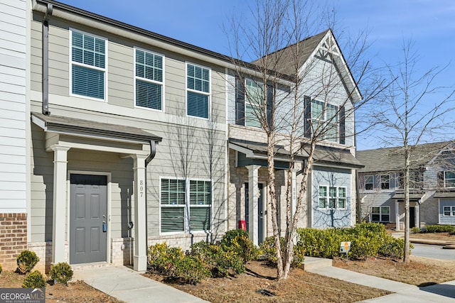 view of townhome / multi-family property