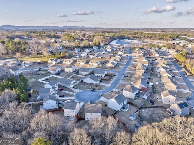 drone / aerial view featuring a residential view