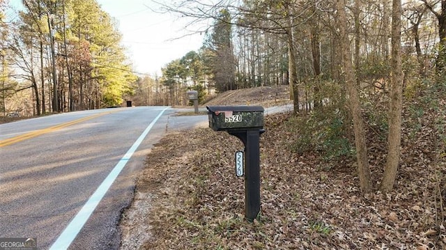 view of road