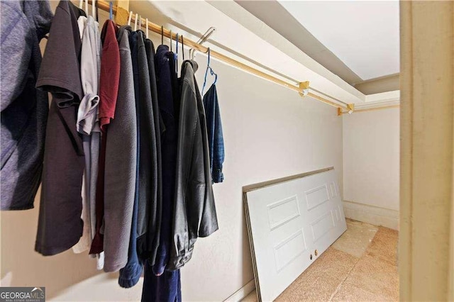 view of spacious closet