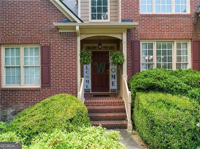 view of property entrance