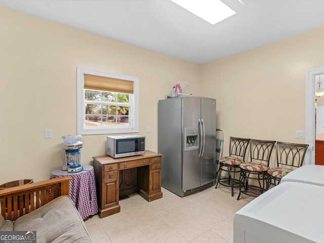 kitchen featuring appliances with stainless steel finishes