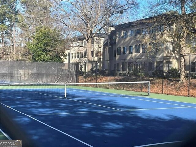 view of sport court with basketball court