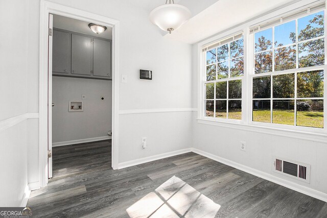 2540 Thornton Dr, Atlanta, GA 30349 - unfurnished room with dark hardwood / wood-style flooring