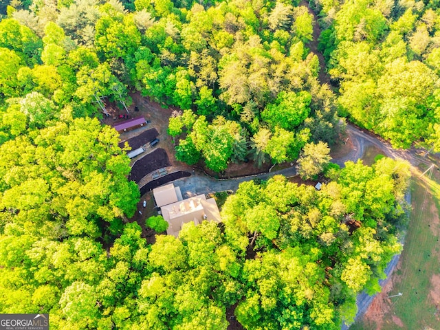 aerial overview of property's location