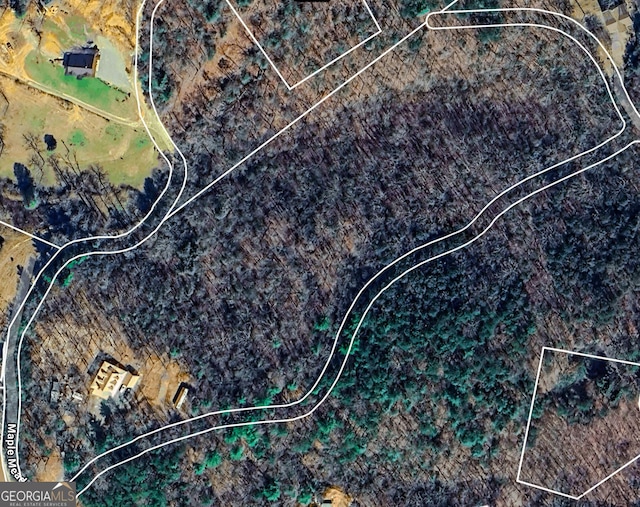 aerial overview of property's location