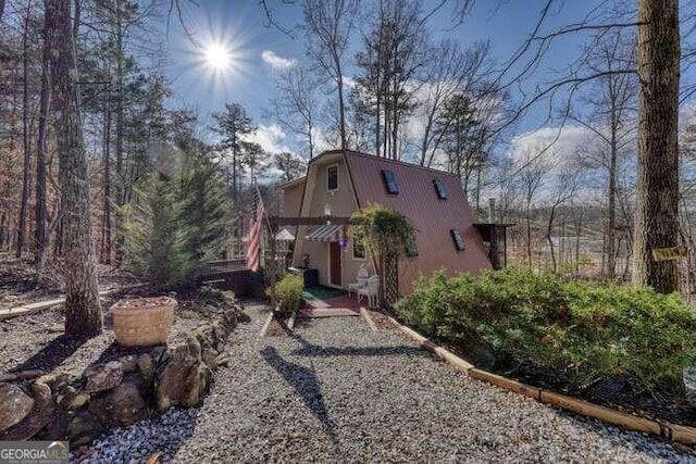 view of property exterior featuring stucco siding