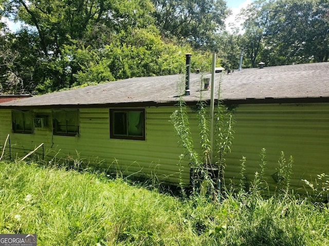 view of home's exterior