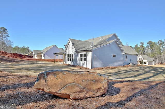 view of rear view of house