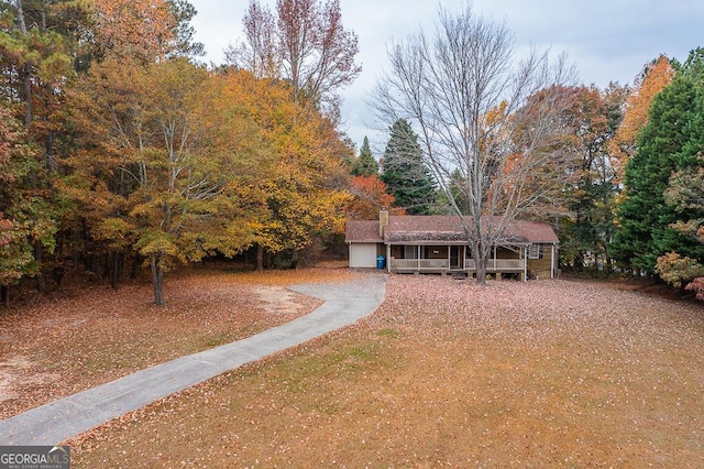 view of front of house